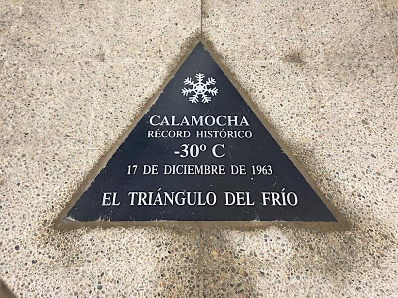 Foto: eltiempo.es Kältedreieck in Spanien